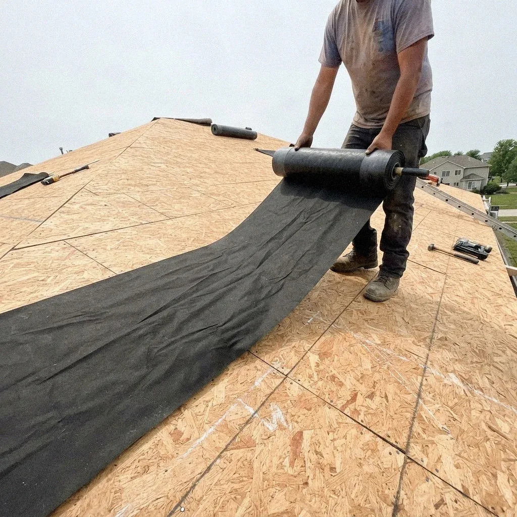 Failed Step Flashing at Walls roof damage in Jacksonville, FL